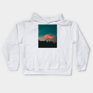 Sunset Lonely Cloud Kids Hoodie